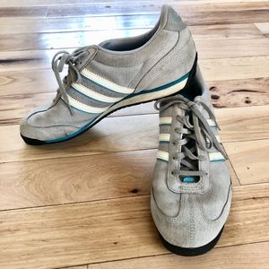 Adidas Grey Suede sneakers
